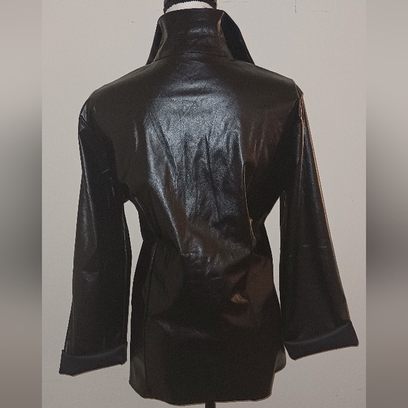 Faux Leather Designer Jacket 🧥 (1XL) - Picture 3 of 7